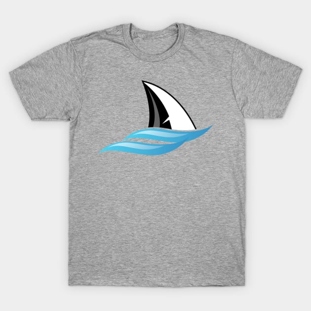 Large Shark Logo T-Shirt by CarbonFin Gaming